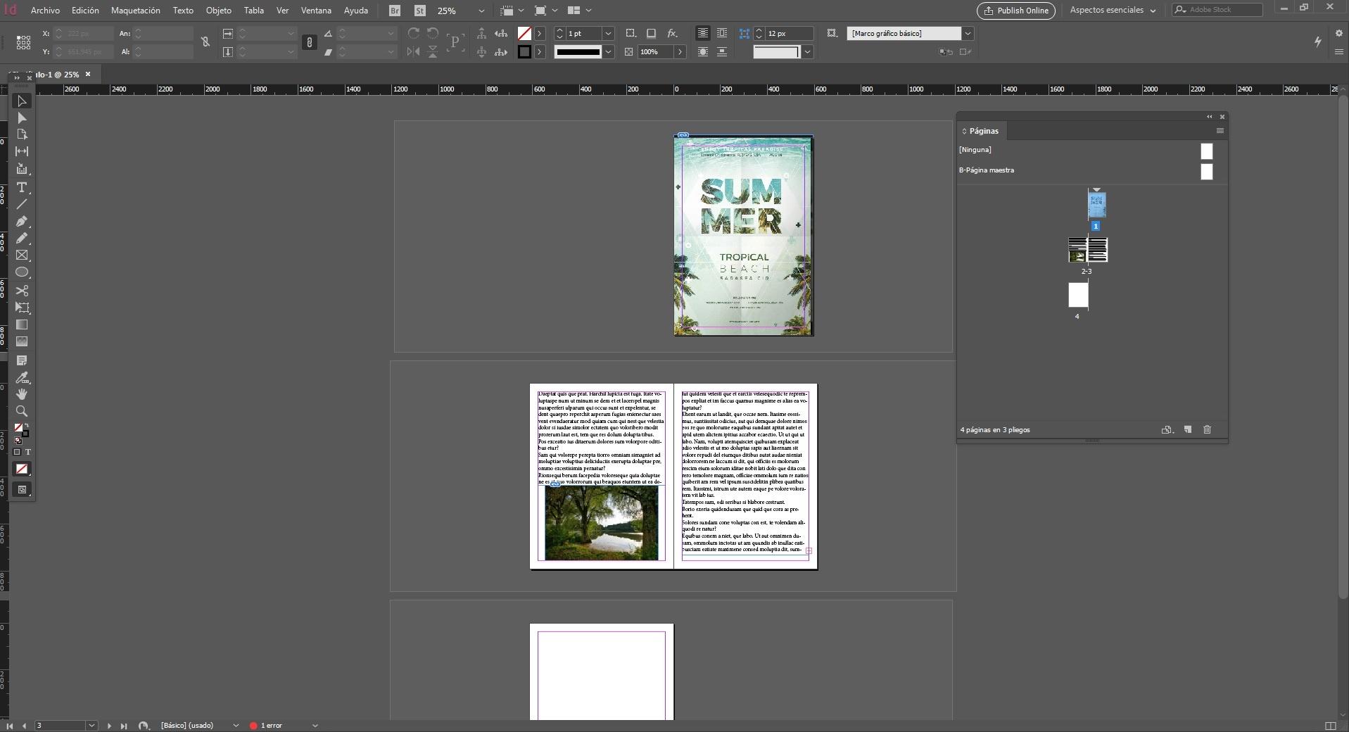 Funciones de Adobe Indesign