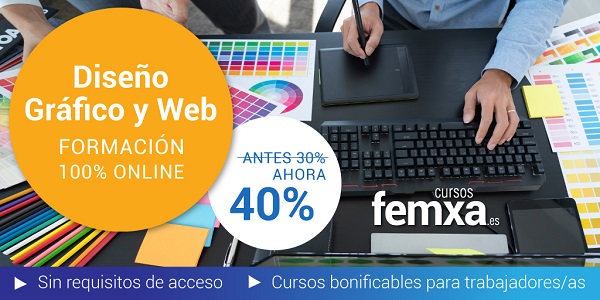 cursos online privados de diseño gráfico y diseño web