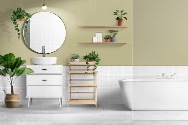 interiorismo en el baño