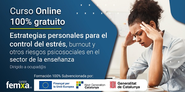 curso gratuito sobre burnout y control del estrés