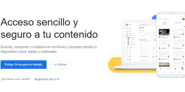 acceso a google drive