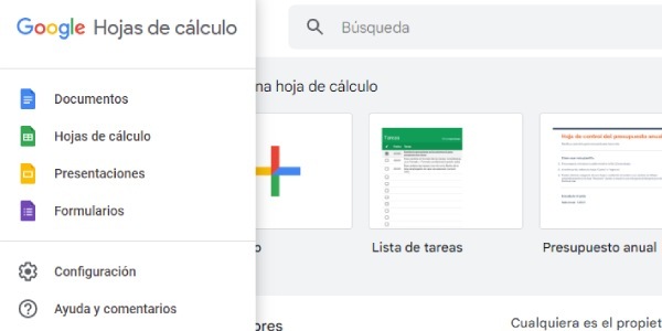 como manejar las hojas de cálculo de google