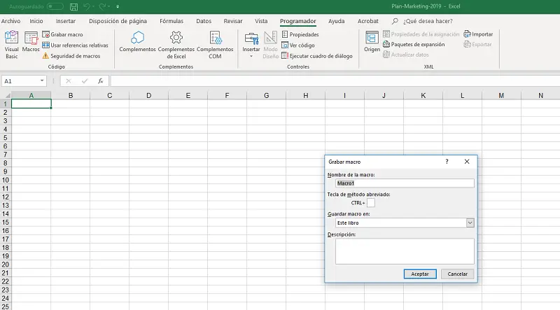 ejemplos de macros en excel